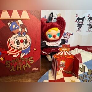 Pop Mart Why So Serious Vinyl Plush Pendant - Molly Crimson Dancer - In Hand